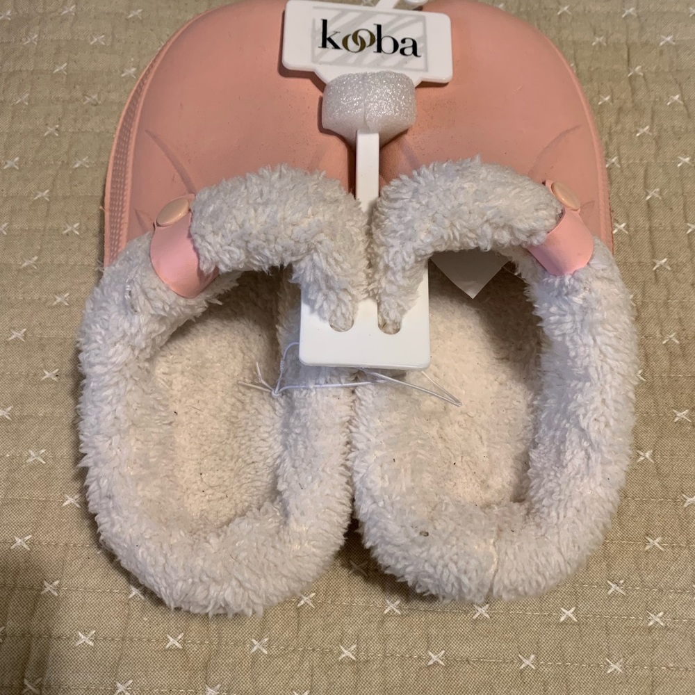 NWT Kooba Open Back Clog Slippers Women’s Size S (8/9)